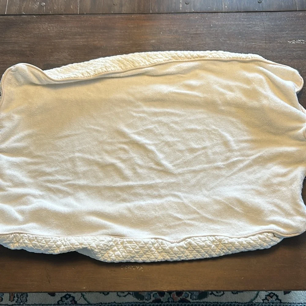 Restoration Hardware Vintage Washed Diamond Matlesse Changing Pad Cover in Petal